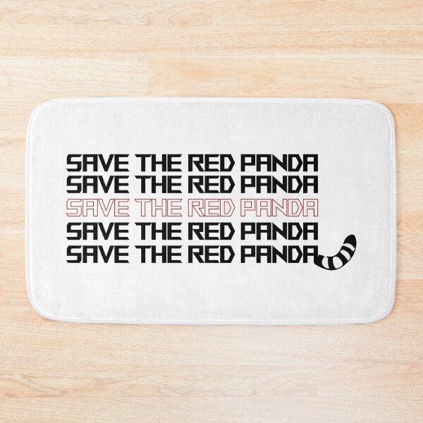 Item preview, Save The Red Panda Graphic Design designed and sold by Artysneak.