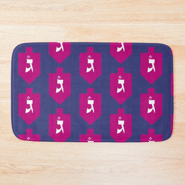 Item preview, Magenta Hanukkah Dreidel with the Letter Gimmel. designed and sold by Amber Dove Studio.