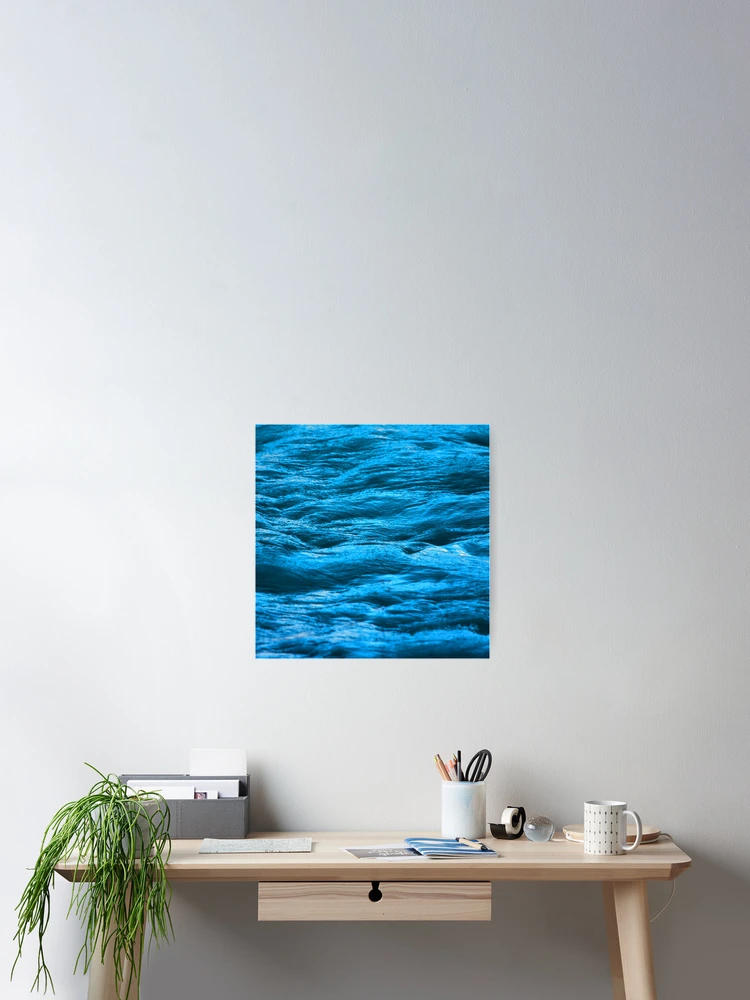 Thumbnail 2 of 3, Poster, Blue Ocean Tides designed and sold by DesignCodeStore.