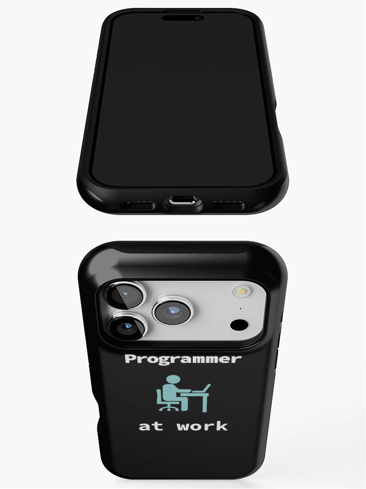 Thumbnail 3 of 4, iPhone Case, Programmer At Work, Source Code, Software Engineer, Computer Science, Web, WWW, Programming Humor, HTML designed and sold by Max-Wear.