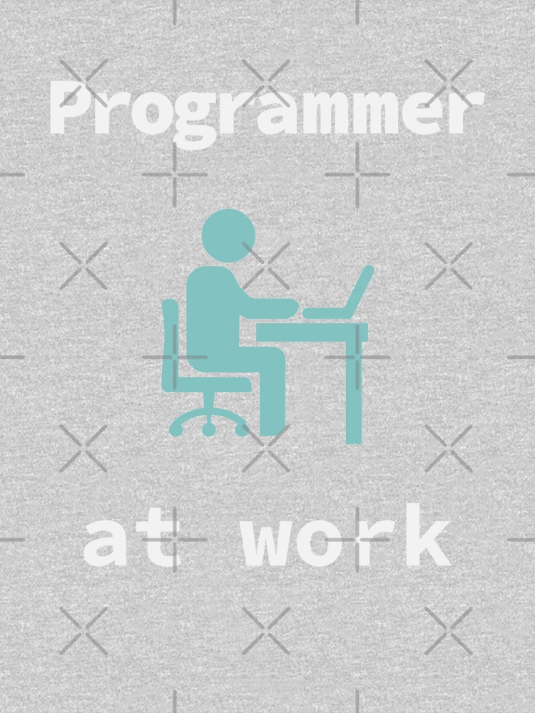 Thumbnail 5 of 5, Kids Pullover Hoodie, Programmer At Work, Source Code, Software Engineer, Computer Science, Web, WWW, Programming Humor, HTML designed and sold by Max-Wear.