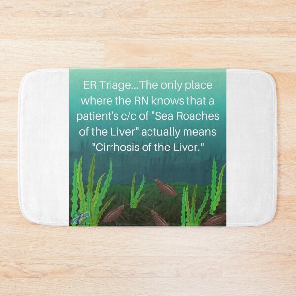 Item preview, Sea Roaches of the Liver designed and sold by Caregiverology.