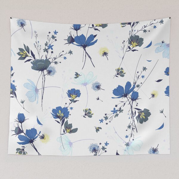 Item preview, Blue garden designed and sold by mischellero.