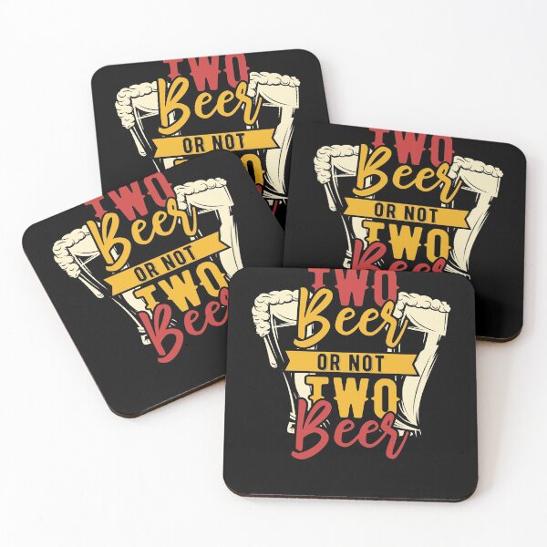 Item preview, Two Beer Or Not Two Beer Question Party Drink designed and sold by Two Left Hands Design.