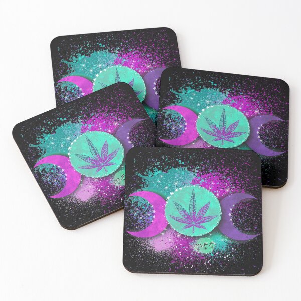 Item preview, Free The Weed Triple Moon designed and sold by MoonFallFellows.