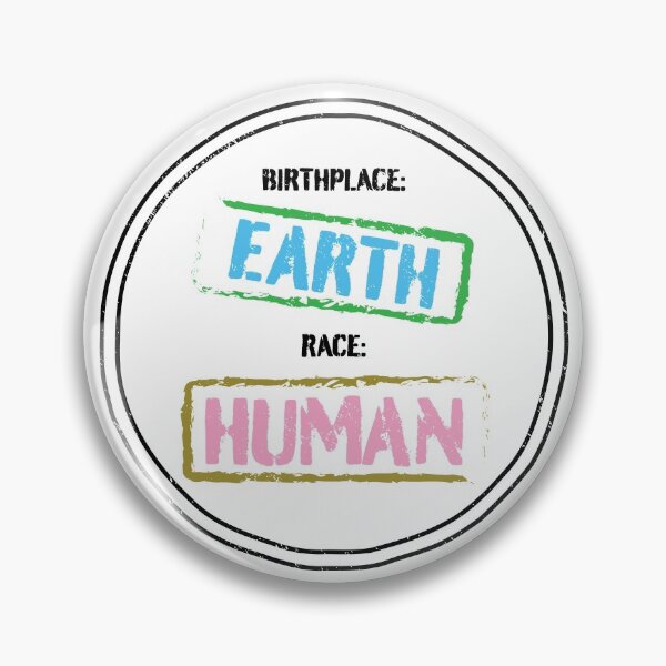 Item preview, Birthplace Earth Race Human Politics Freedom Religion Love - Stamp Style - Black designed and sold by LookFrog.