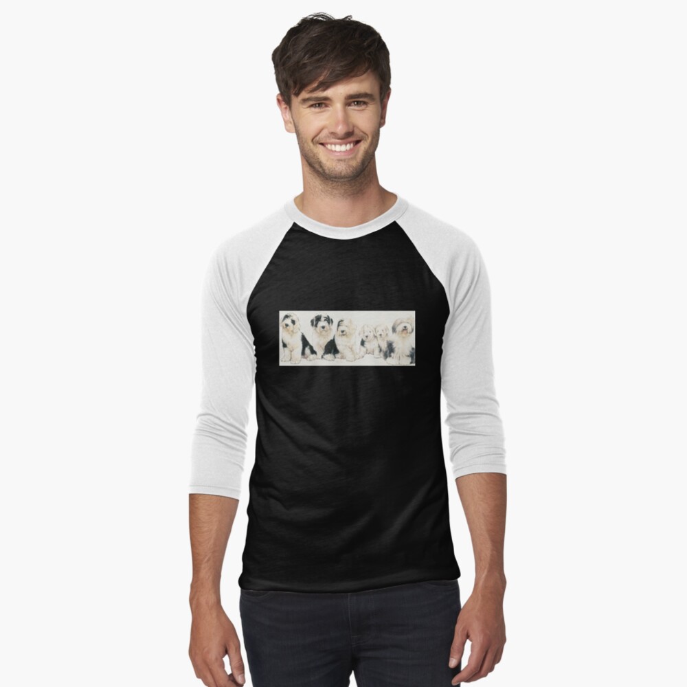 Item preview, Baseball ¾ Sleeve T-Shirt designed and sold by BarbBarcikKeith.