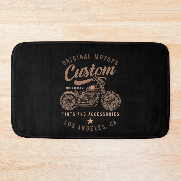 Item preview, Classic Retro Vintage Motorcycle Chopper Bike Club designed and sold by Two Left Hands Design.