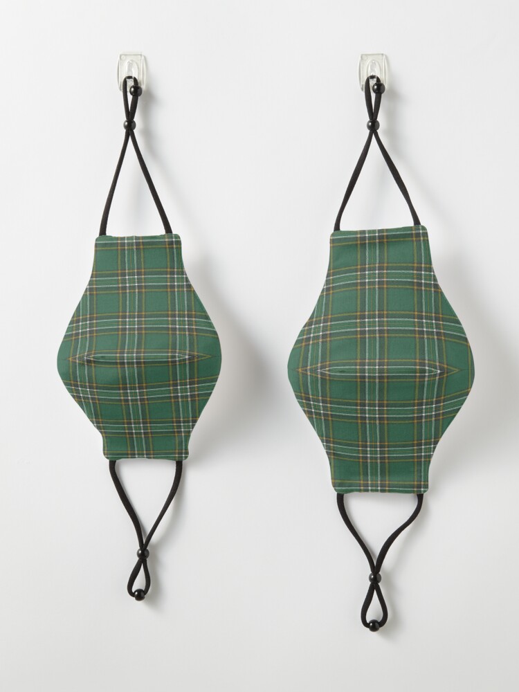 Alternate view of Irish National Original Tartan Mask