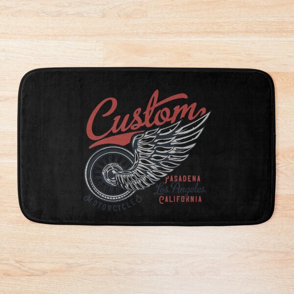 Item preview, Classic Retro Vintage Motorcycle Chopper Bike Club designed and sold by Two Left Hands Design.