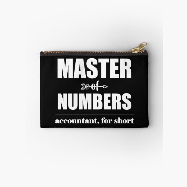 Aperçu de l'œuvre Comptable Master of Numbers pour faire court créée et vendue par LookFrog.