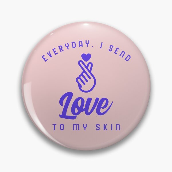 Item preview, Everyday, I send love to my skin designed and sold by ikoneShop.