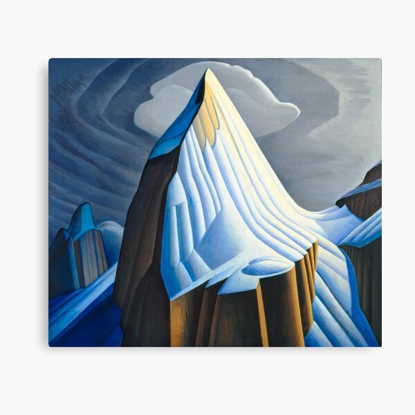 Mt. Lefroy (1930) by Lawren S. Harris Canvas Print