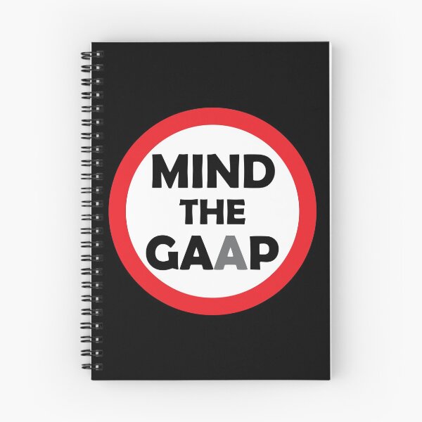 Item preview, Mind the GAAP Sign designed and sold by LookFrog.
