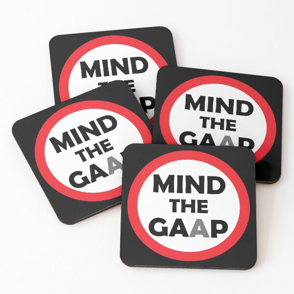 Item preview, Mind the GAAP Sign designed and sold by LookFrog.