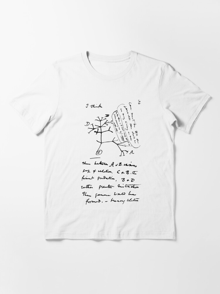 darwin tree of life t shirt