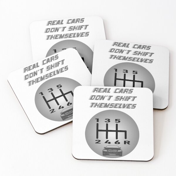 Item preview, Real Cars Don't Shift Themselves designed and sold by Cineraim Shop.