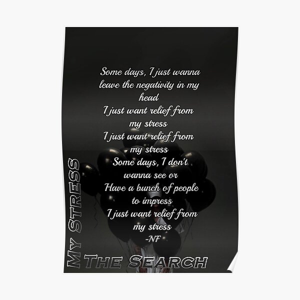 Mein Stress - NF (Die Suche) Poster