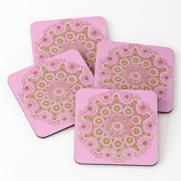 Item preview, Doily Joy Mandala- Spring Bloom designed and sold by RoseMary Goldenfield.