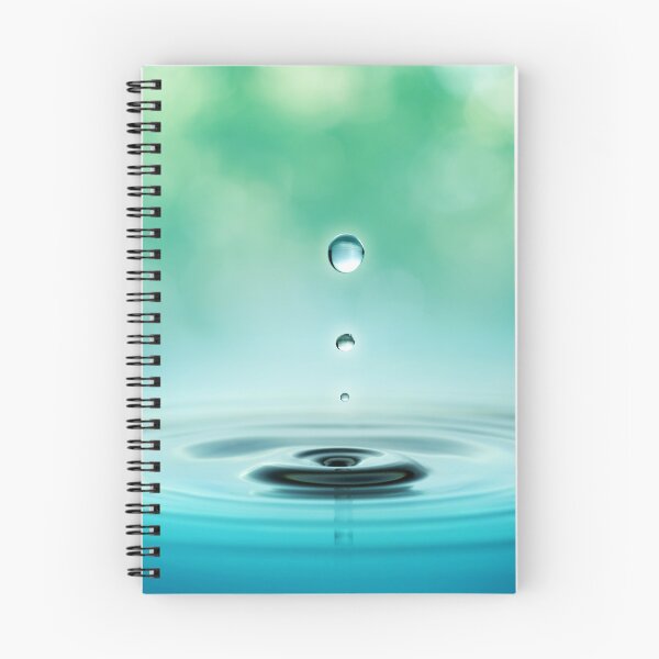 Item preview, Water Droplets Blue Ripple designed and sold by javajossi.