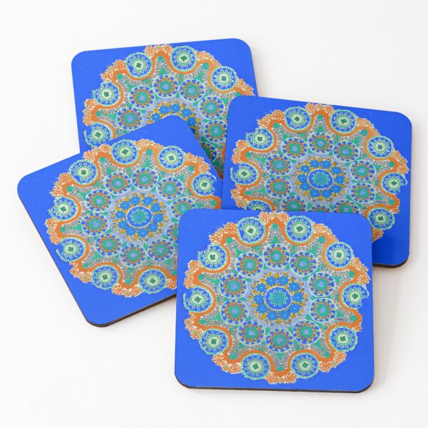 Item preview, Doily Joy Mandala- Sky High designed and sold by RoseMary Goldenfield.