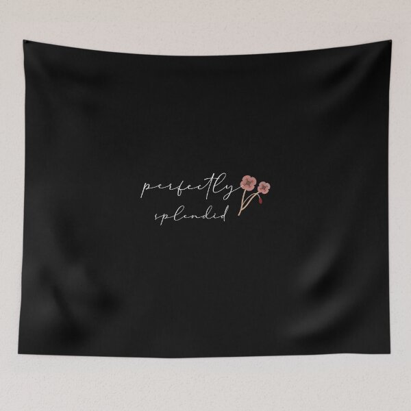 Item preview, Splendid With a Single Rose - Flora Quote designed and sold by tshirt redbubble.