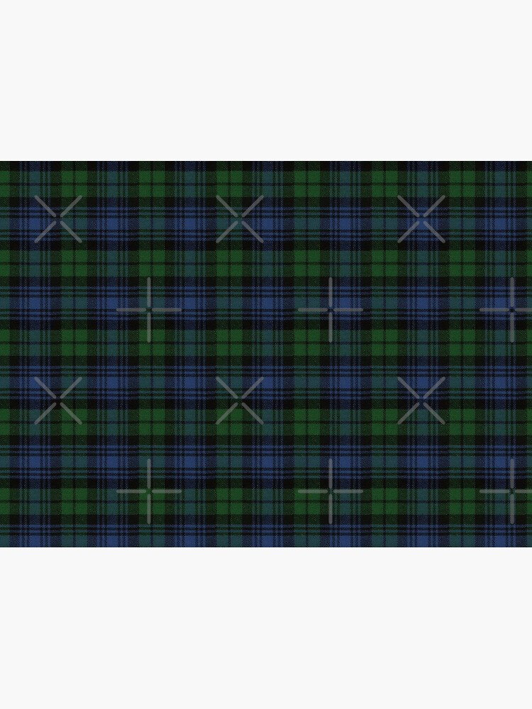 Black Watch Ancient Original Scottish Tartan by DiamondWillow