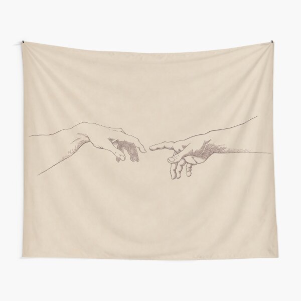 Item preview, Dark Academia: Creation of Adam Sketch designed and sold by ElectricFangs.
