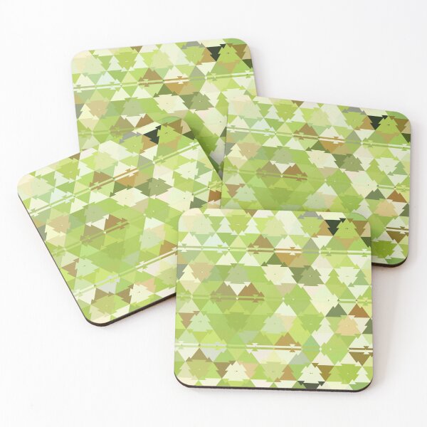 Item preview, Cool Green triangles art designed and sold by AYACHI90.