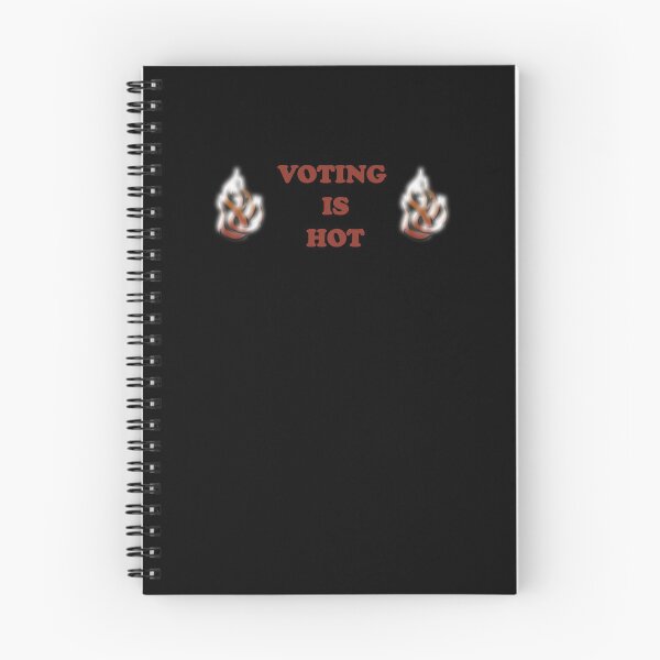 Item preview, Voting is hot - unique flames design designed and sold by Deegital18.