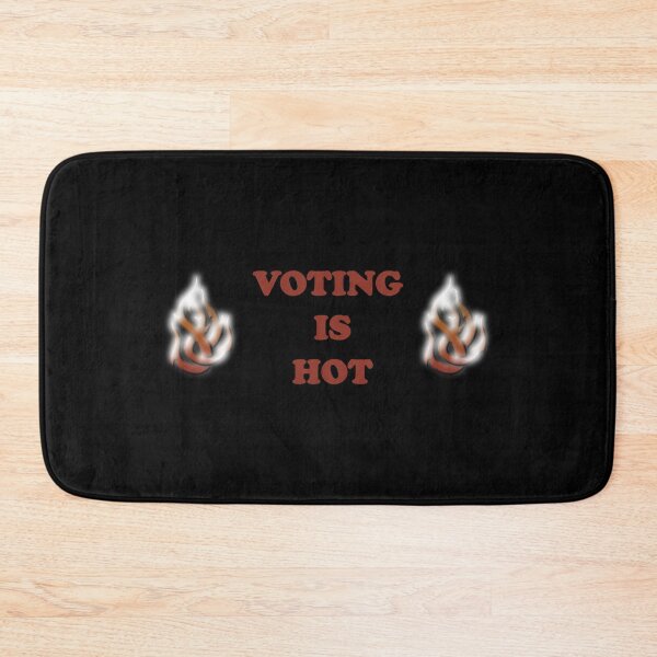 Item preview, Voting is hot - unique flames design designed and sold by Deegital18.