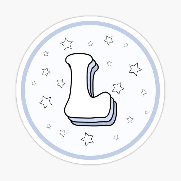 Letter l Stickers - Free education Stickers