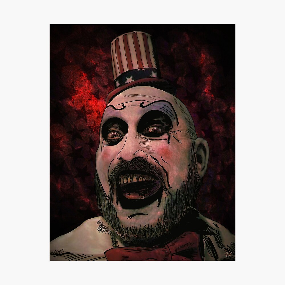 Captain Spaulding Poster for Sale by American Artist  Redbubble