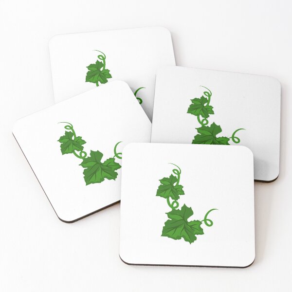 Item preview, Grape vine leaf and tendrils designed and sold by wineandwords.