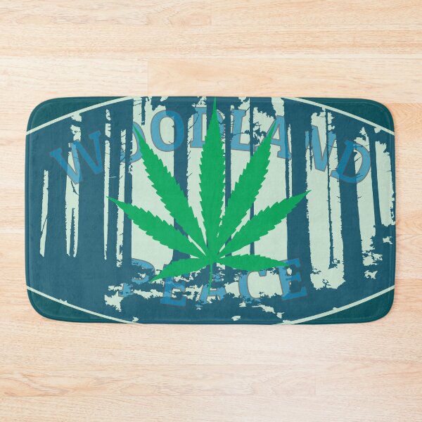 Item preview, Woodland peace cannabis artwork designed and sold by runstore.