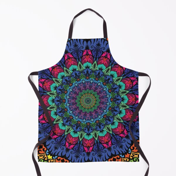 Item preview, Bright Colorful Abstract Filigree Mandala Scroll-Work Design 10A designed and sold by Josh McCann.