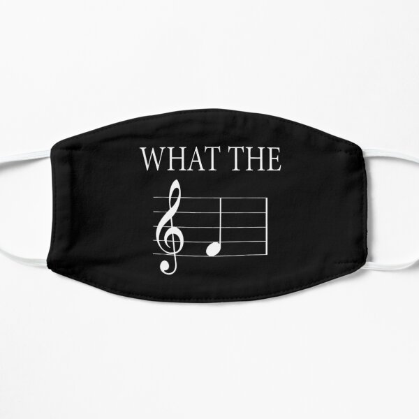 Cadeau drôle ce que la note F note drôle de musique Masque sans plis