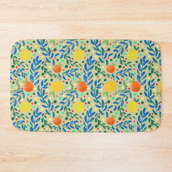 Item preview,  Citrus,floral pattern  designed and sold by MariaMarinova.