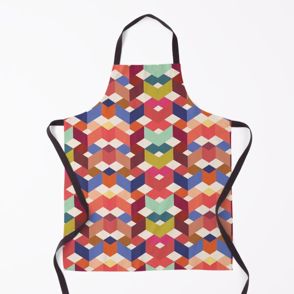 Item preview, 3D Chevron Cube Pattern designed and sold by ForFunDesigns.