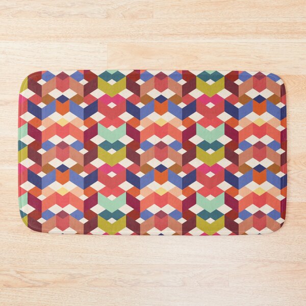 Item preview, 3D Chevron Cube Pattern designed and sold by ForFunDesigns.