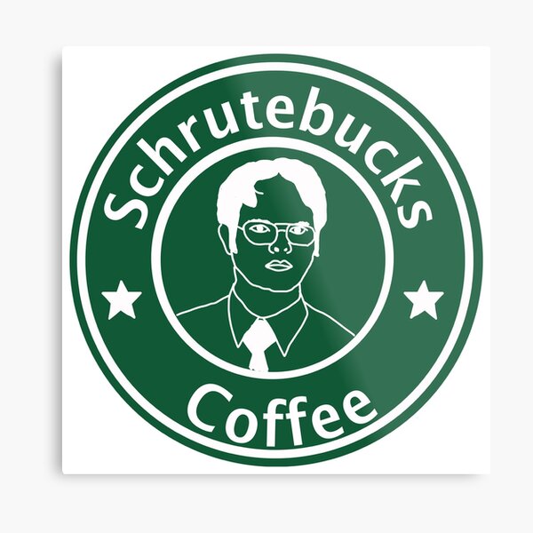 "Schrutebucks Coffee Dwight Schrute Bucks The Office Funny Starbucks ...