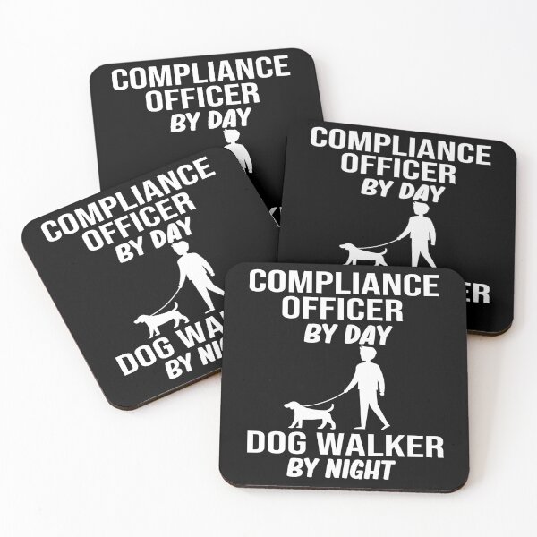 Item preview, compliance officer by day dog walker by night gift designed and sold by alaechamlal.