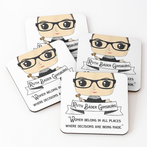 Item preview, Cute RBG Ruth Bader Ginsburg Be Independent Feminist designed and sold by Ramon-Hodges-48.