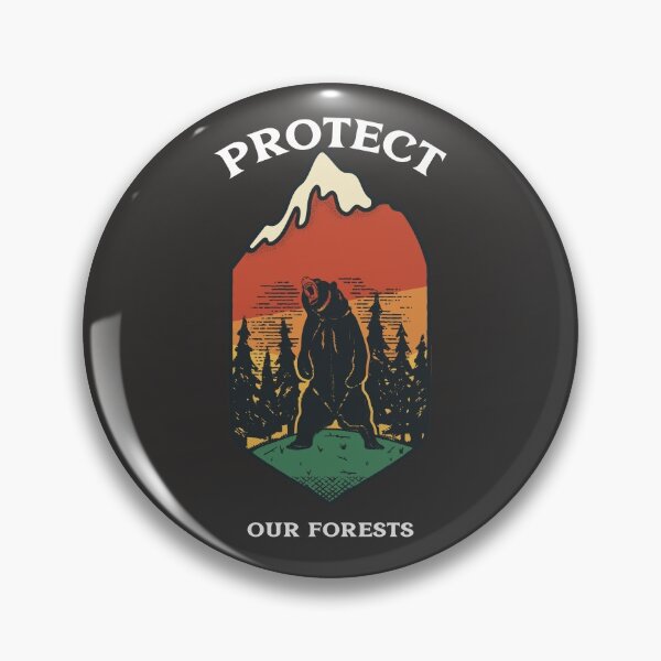 Item preview, Protect our forests, Bear designed and sold by CultOfHustlers.