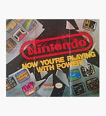 Nintendo Power Era Photographic Print