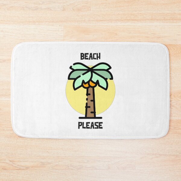 Item preview, Beach Please - Palm Tree and Sun designed and sold by Kaos Urbanwear.