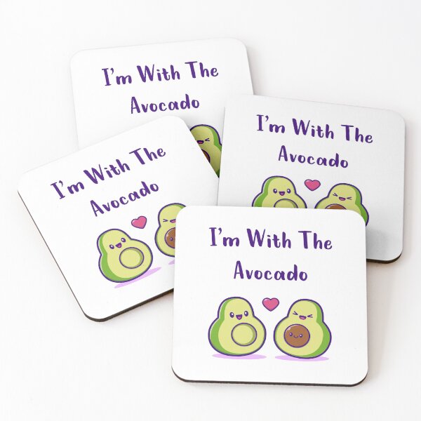 Item preview, Im With The Avocado designed and sold by MJLdesigns.