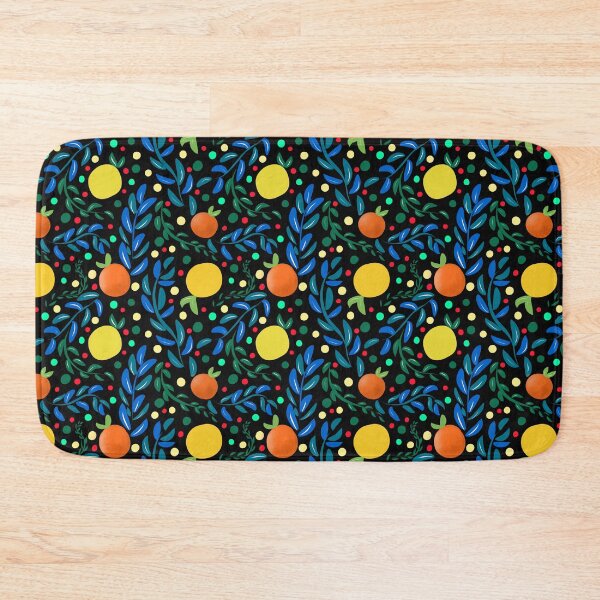 Item preview,  Citrus,floral pattern  designed and sold by MariaMarinova.