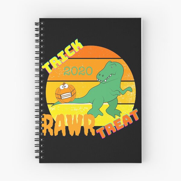 Item preview, Trick Rawr Treat - Dinosaur shirt -  Dino Saurus - Happy halloween - Halloween Decor Mask designed and sold by PupnkittyMania ⭐⭐⭐⭐⭐.