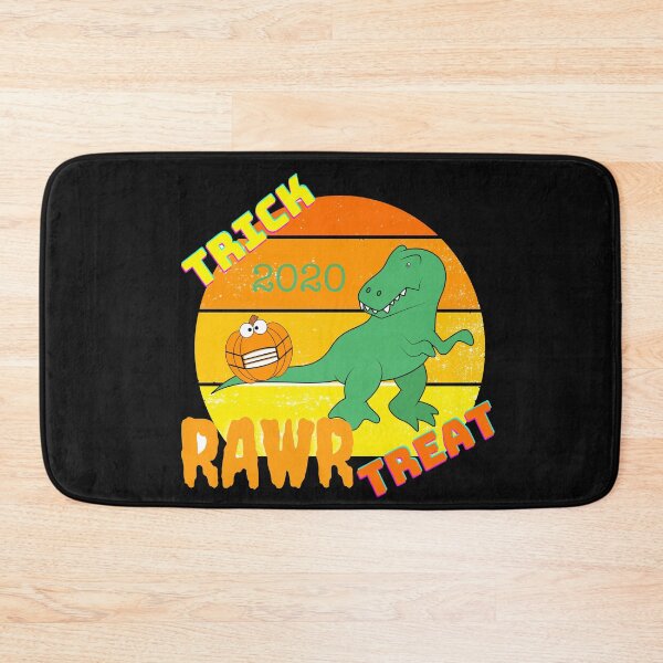 Item preview, Trick Rawr Treat - Dinosaur shirt -  Dino Saurus - Happy halloween - Halloween Decor Mask designed and sold by PupnkittyMania ⭐⭐⭐⭐⭐.